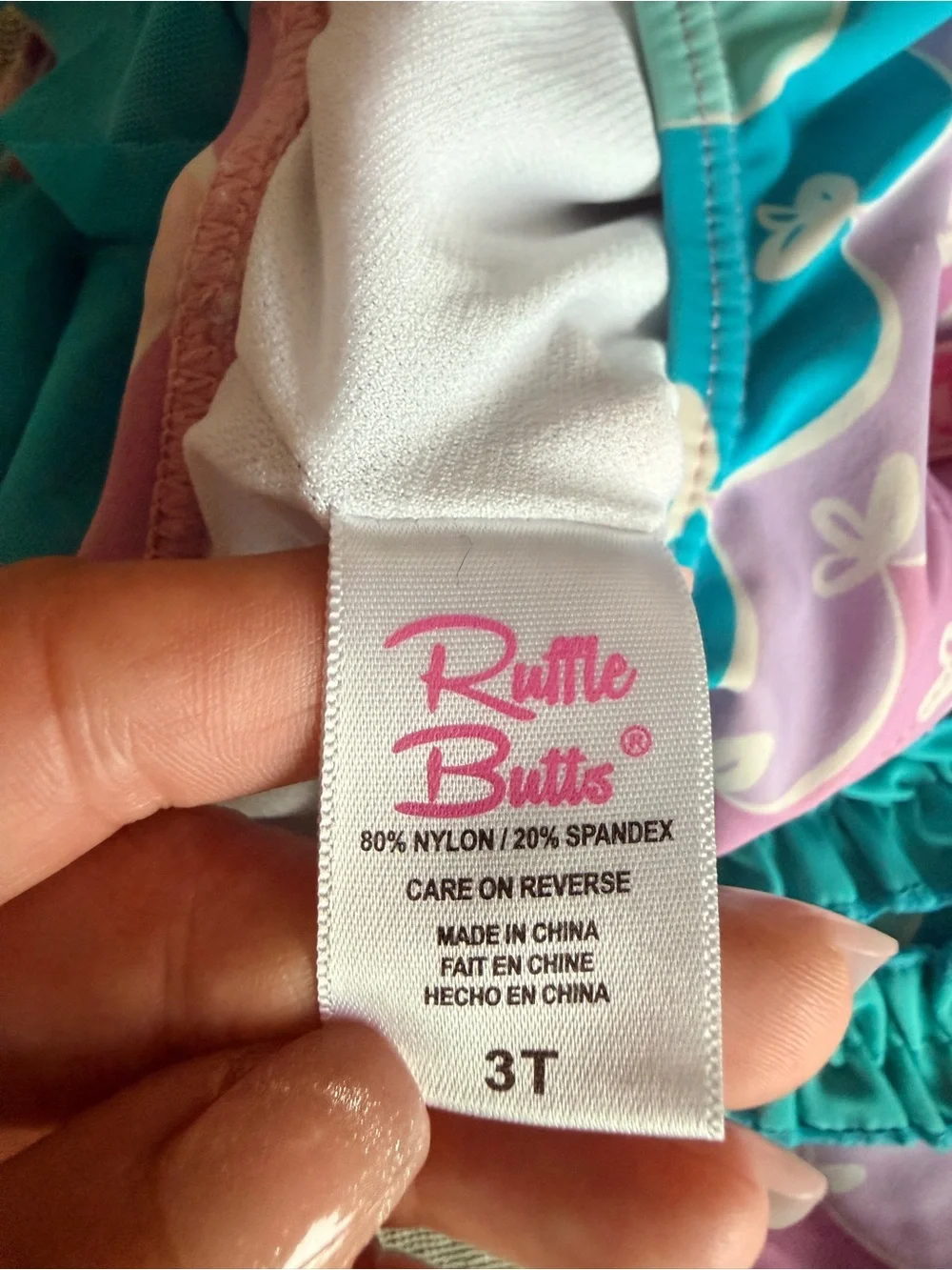 Girls Swimsuit Bundle Size 3T Ruffle Butts